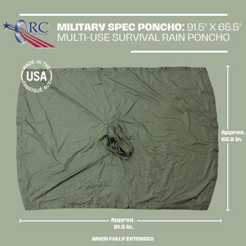 Official US Military Poncho