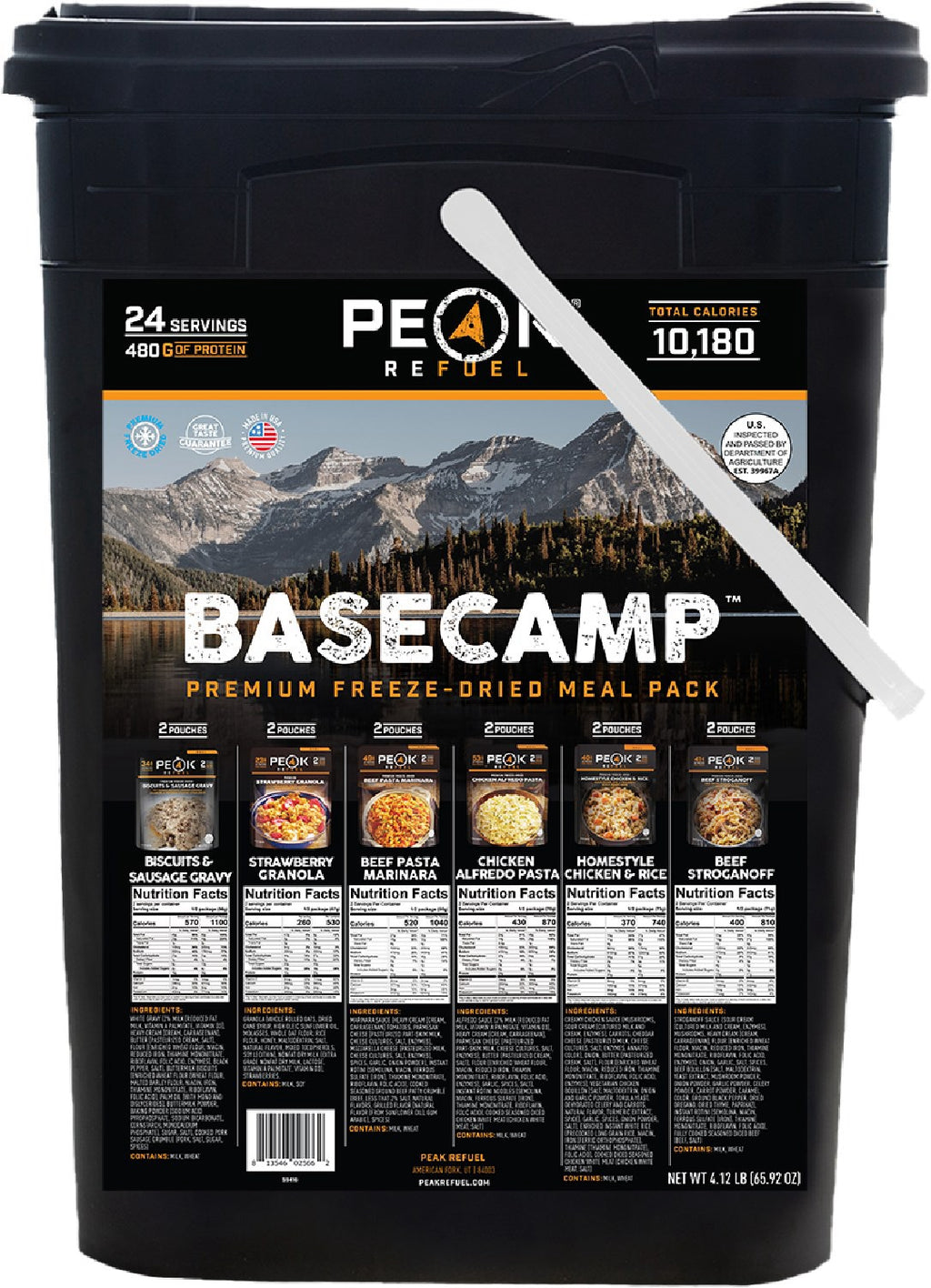 Peak Refuel Base Camp Bucket 3.0