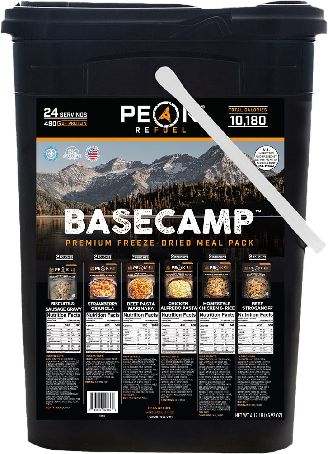 Peak Refuel Base Camp Bucket 3.0