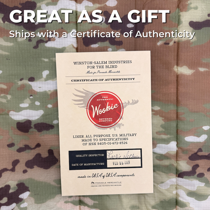 Official U.S. Military Woobie Poncho Liner